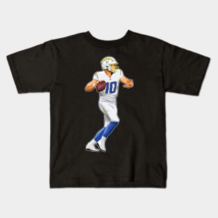 Justin Herbert Drop Back Kids T-Shirt